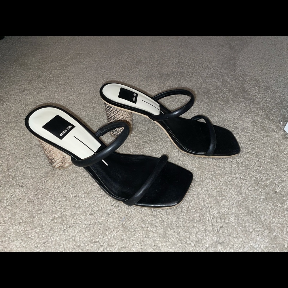 Dolce Vita Black Heels Size 7.5